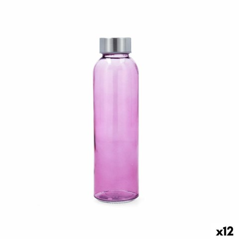 Butelka Quid Sarao Różowy Szkło 600 ml (12 Sztuk)