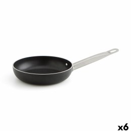 Patelnia Quid Pro Chef Czarny Metal Stal Ø 24 cm (6 Sztuk)