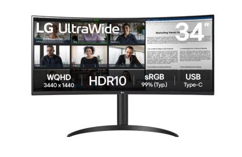 MONITOR LCD 34"/34WR55QK-B LG