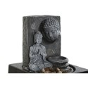 Fontanna Ogrodowa DKD Home Decor Budda Żywica 18 x 18 x 24 cm Orientalny (2 Sztuk)