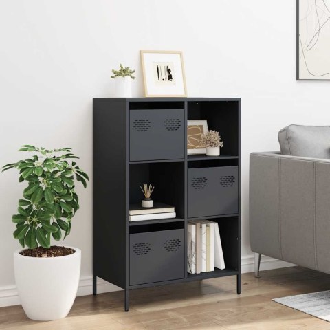 Szafka, antracytowa, 68x39x103,5 cm, stal