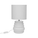 Lampa stołowa Versa Biały Ceramika 40 W 17 x 32,2 cm