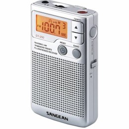 Radio Sangean DT250S Srebrzysty