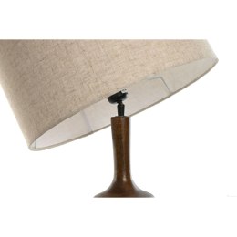 Lampa stołowa Home ESPRIT Brązowy Beżowy Drewno mango 50 W 220 V 40 x 40 x 70 cm 40 X 40 X 68 CM