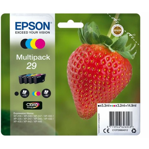 Oryginalny Wkład Atramentowy Epson Multipack 4-colours 29 EasyMail