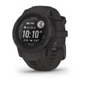 Smartwatch GARMIN Instinct 2 Solar Ciemny szary 0,79" Czarny Grafit