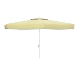 Marbueno Parasol z Aluminiowej 8 Linek D270 cm Poliester Biały Ogród, Basen i Taras 10182