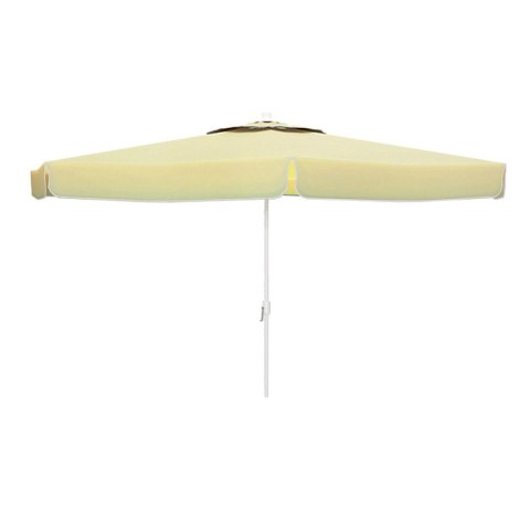 Marbueno Parasol z Aluminiowej 8 Linek D270 cm Poliester Biały Ogród, Basen i Taras 10182