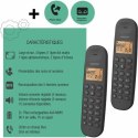 Telefon Stacjonarny Logicom DECT ILOA 255T DUO Czarny