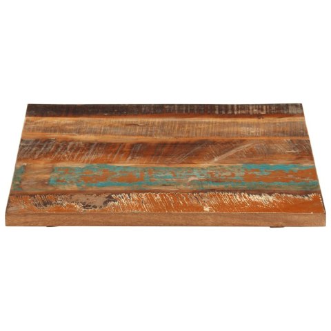 Kwadratowy blat stołu 60x60 cm, 25-27 mm, lite drewno z odzysku Kwadratowy blat stołu 60x60 cm, 25-27 mm, lite drewno z odzysku