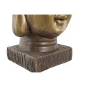 Doniczka DKD Home Decor Włókno szklane Złoty Budda Orientalny (25 x 25 x 36 cm)