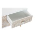 MebleTV DKD Home Decor 119 x 42 x 50 cm Jodła Złoty Biały Jasnobrązowy