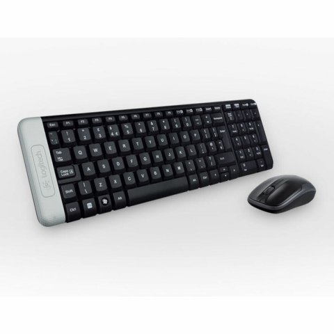 Klawiatura Bezprzewodowa i Myszka Logitech TDS6080 Plastikowy 2400 W