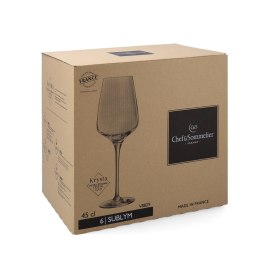 Zestaw kubków Chef&Sommelier Sublym Eco Przezroczysty Szkło 450 ml (6 Sztuk)