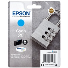 Oryginalny Wkład Atramentowy Epson C13T35824010 (16,1 ml) Turkusowy