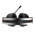 Słuchawki Gaming z mikrofonem Krom Kode 7.1 Virtual NXKROMKDE Czarny