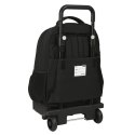 Torba szkolna z kółkami BlackFit8 Zone Czarny 33 X 45 X 22 cm