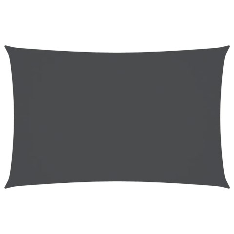 Żagiel ogrodowy, tkanina Oxford, prostokątny, 3,5x5 m, antracyt