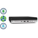 Mini PC HP 800G4 Intel Core i5-8500T 16 GB RAM 256 GB SSD (Odnowione A)