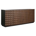 Kredens Home ESPRIT Brązowy Czarny Drewno MDF 188,4 X 42,1 X 80,6 cm