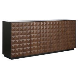 Kredens Home ESPRIT Brązowy Czarny Drewno MDF 188,4 X 42,1 X 80,6 cm