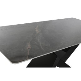 Stoły do Jadalni Home ESPRIT Czarny Metal Ceramika 180 x 90 x 75 cm