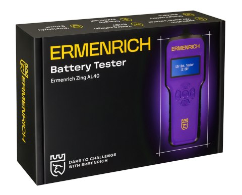 Tester akumulatorów Ermenrich Zing AL40