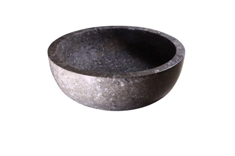 Umywalka z kamienia naturalnego Gemma 501 polerowany marmur Ø45 cm Grey. Umywalka z kamienia naturalnego Gemma 501 polerowany marmur Ø45 cm Grey.