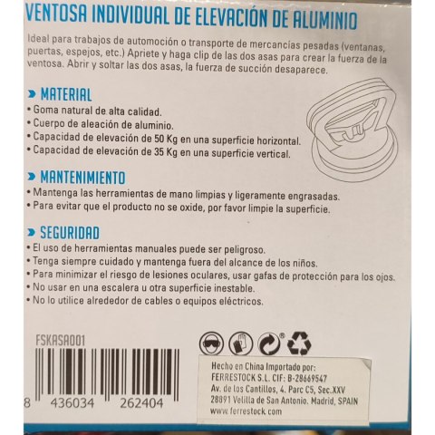 Przyssawka Ferrestock 35 kg 50 kg