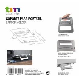 Uchwyt do Laptopa TM Electron Silikon Aluminium Ergonomiczny 22,5 x 22,8 x 0,4 cm