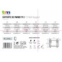 Uchwyt na TV TM Electron 20 kg 17"-42"