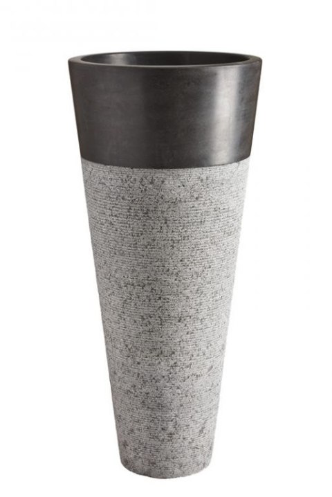 Wolnostojąca umywalka kamienna Pedestal Hammered Black Wolnostojąca umywalka kamienna Pedestal Hammered Black