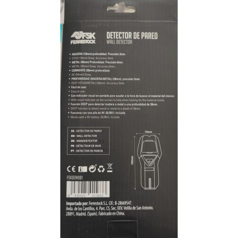 Wykrywacz metalu Ferrestock Drewno