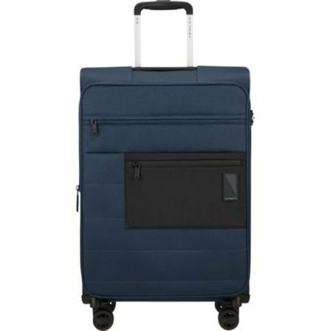 Średnia walizka Samsonite Vaycay Spinner Expansible Niebieski 74 L 66 x 43 x 30 cm