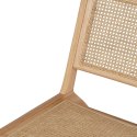 Fotel Naturalny Drewno Rattan 60,5 x 73,5 x 72,5 cm