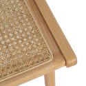 Fotel Naturalny Drewno Rattan 60,5 x 73,5 x 72,5 cm