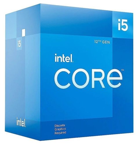 CPU CORE I5-12400F S1700 BOX/2.5G BX8071512400F S RL5Z IN