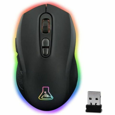 Myszka The G-Lab Kult Neon Czarny Gaming 2400 dpi