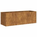 VidaXL Doniczka Rusty 120x40x40 cm Stal nierdzewna