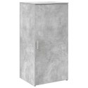 Biurko recepcyjne betonowe szare 155x50x103,5 cm drewno klejone