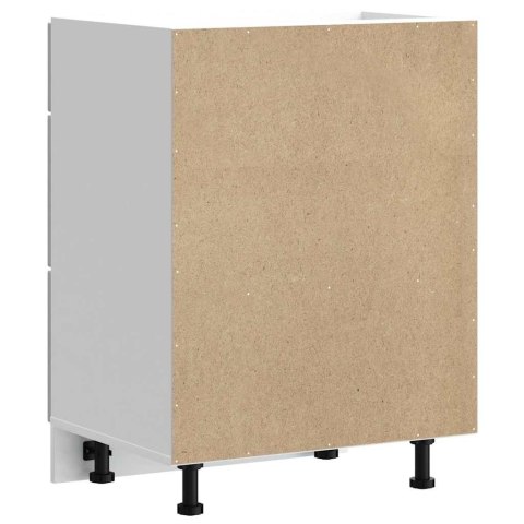 Szafka kuchenna dolna „Lucca" Betonowa szarość Drewno klejone