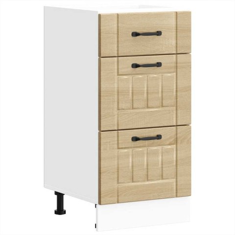 Szafka kuchenna dolna „Lucca" Dąb Sonoma Drewno klejone