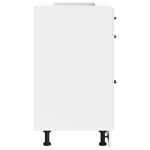 Szafka kuchenna dolna "Lucca" biała, materiał drewnopochodny