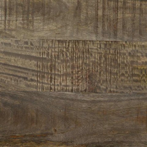 Szafka nocna Jasnoszara 50x33x60 cm Drewno lite Mango