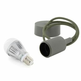 Lampa Sufitowa Chacon Khaki E27