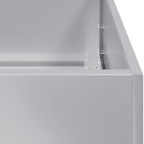 Doniczka 40x80x80 cm Stal ocynkowana