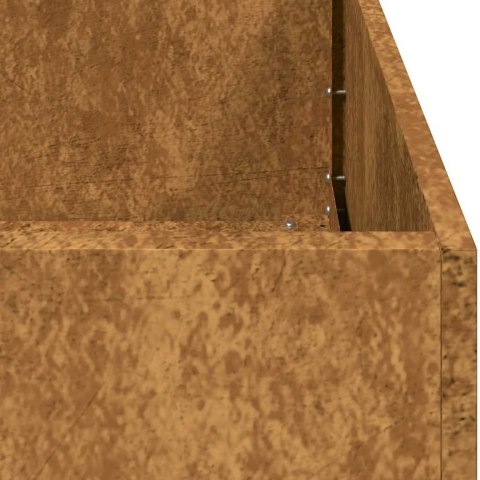 Doniczka Rusty 80x80x80 cm Stal nierdzewna