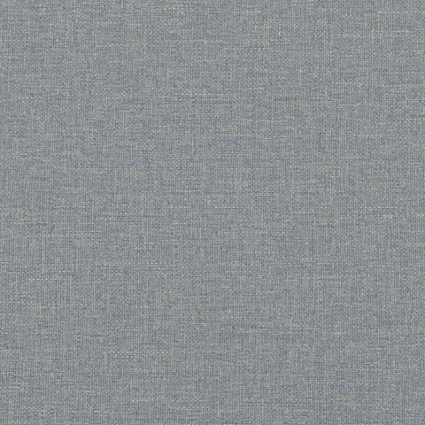 Krzesła stołowe, 2 szt., jasnoszare, obite tkaniną