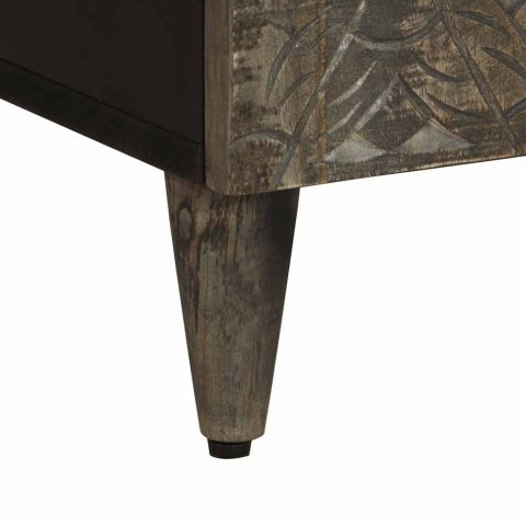 Szafka łazienkowa, 38x33x160 cm, lite drewno mango