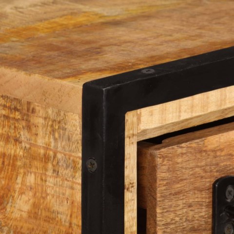 Szafka pod TV z szufladami, 120x30x40 cm, lite drewno mango Szafka pod TV z szufladami, 120x30x40 cm, lite drewno mango